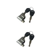 2 sets Battery Pack Box Lock W/2 Key for Motorcycle Electric Bike Scooter E-bike