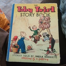 Toby Twirl Story Book vintage