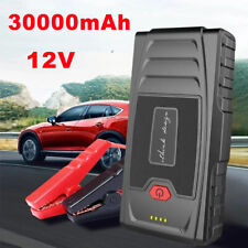 30000mAh Car Jump Starter Power Bank Pack Vehicle Charger Battery Engine Booster