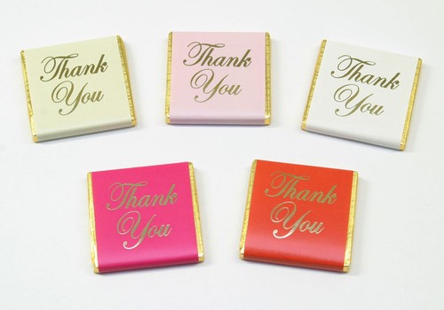 50pcs thank you square - 50pcs, "thank