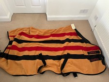 Shires Tempest Original Newmarket Fleece Rug - Newmarket Stripe - 6’6” 