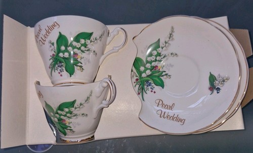 Vintage argyle bone - vintage, pair