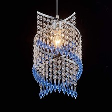 Spiral Droplet Pendant Light