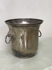 Vintage VEUVE CLICQUOT Silver-Plated Champagne Ice Bucket