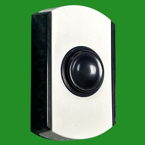 Black white door bell - bell, push