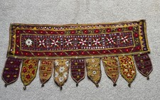Gorgeous Antique Indian Door Hanging Toran