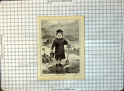 Old print boy - print, jumper
