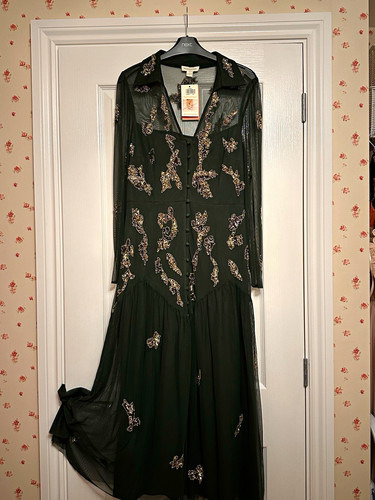 Monsoon green beaded - monsoon,