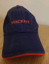 Hackett Mens Navy Red Cap Hat