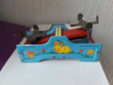 Old Chad Valley Tin Plate Toy Weighing Scale Set