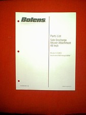 BOLENS TRACTOR 48" SIDE