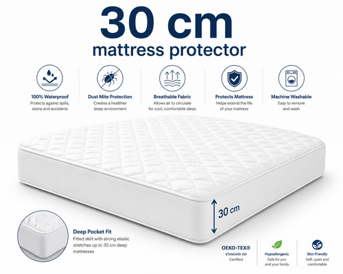 Luxury quilted mattress - quilted,