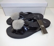 UGG Ladies Summer Sandals Beach Pool Gym Womens Flip Flops Shoes New Size 4
