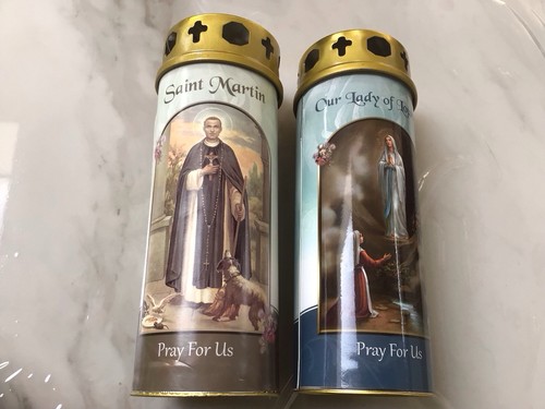 Religious candles set four - of,