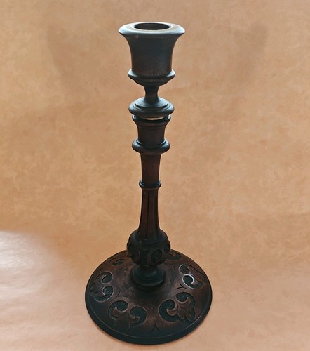 Antique hand carved wooden - 11",