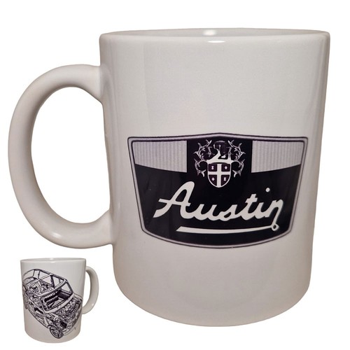 Austin mini classic - car, mug
