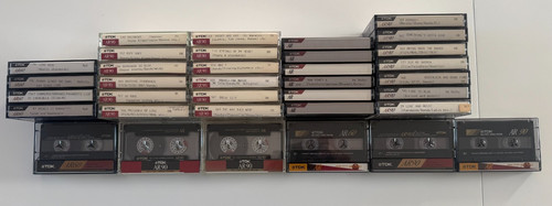 Qty tdk cassette tapes - cassette,
