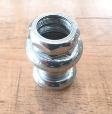 Vintage Campagnolo Nuovo Record headset 1 x 24 TPI English threading Eroica