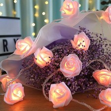 Led rose flower - flower, fairy
