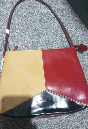 Ladies multi colored tote bag - multi-colored,