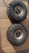 QUAD ATV YAMAHA 125 GRIZZLY REAR WHEEL RIMS AND TYRES 22X11-8