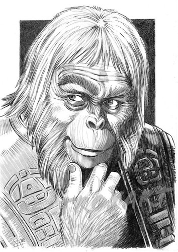 Original art doctor zaius - art, by