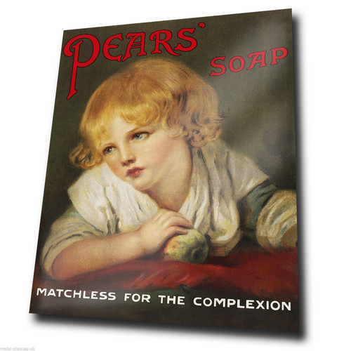 Pears soap 1910 metal - soap, wall