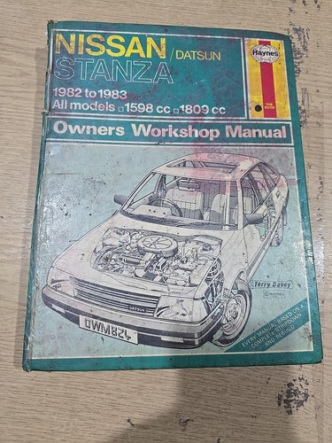 Nissan datsun stanza 1982 - datsun, 1983