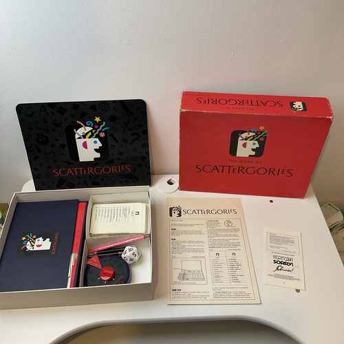 The game scattergories - the,