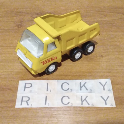 Tonka yellow dump - tonka,