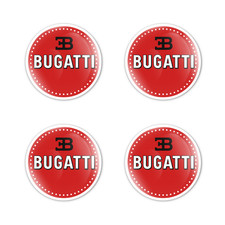 Bugatti Stickers Domed Decals