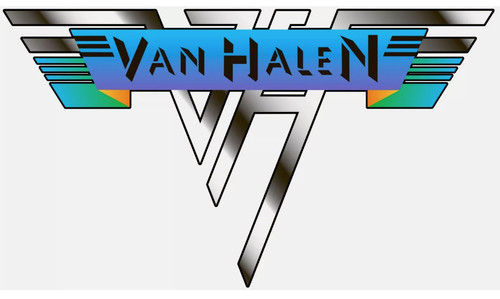 Van halen logo - van, vinyl