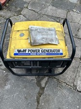 petrol generator wolf power