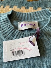 Brora BNWT 100% cashmere jumper size 16-18