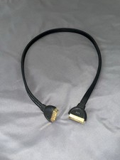 Monster 1 metre Scart Lead Cable Gold Plated