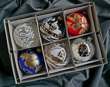 Hand Made Mouth Blown set of 6