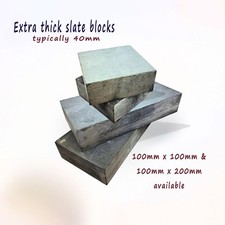 Extra Thick Slate Blocks 10cm