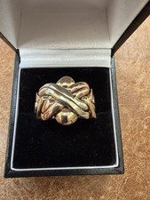 9ct Tri Colour Gold 14g 6 Band