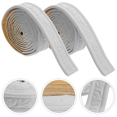 White foam molding - white, ceiling