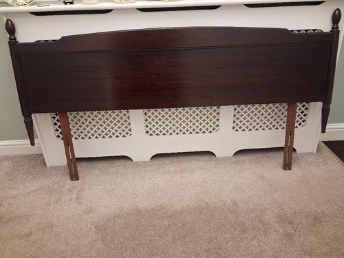 Mahogany stag headboard - stag,