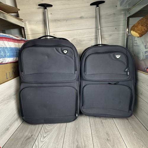 Luggage navy soft shell - soft,