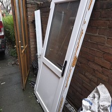 UPVC Double Glazed Back Door