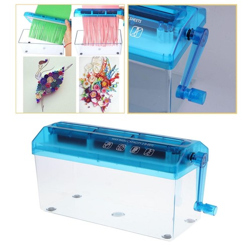 Manual paper shredder small - paper,