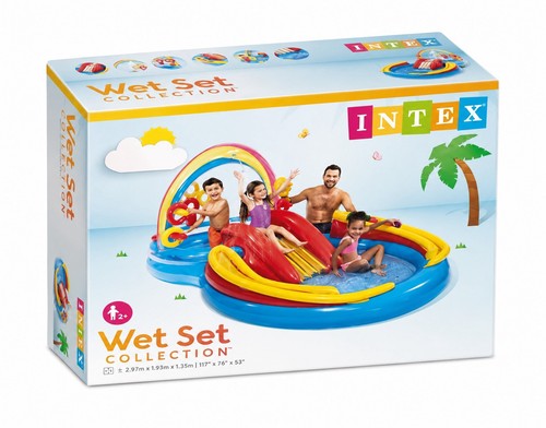 Intex rainbow ring inflatable - intex,