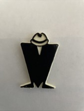 Madness Badge Plastic Pin Vintage