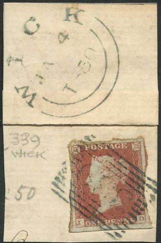 1841 penny red - 1841,