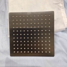 Rain Shower Head 8” Square Stainless Steel Ultra Thin New Other
