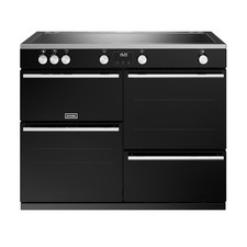 Stoves Precision DX 110cm Induction Range Cooker Black D1100Ei ZLS Grade C