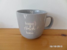 Mrs Hinch medium-large grey mug, Home Hinch Home logo both sides, discontinued