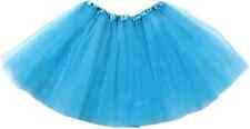 Kid BLUE Tutu Skirt Girl Child 80s Fancy Dress Costume Skirts Ballet Tutus Party